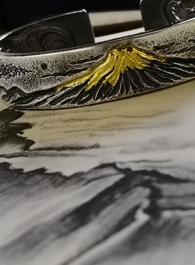 Mindscape无山鎏火静岳熔岩手镯