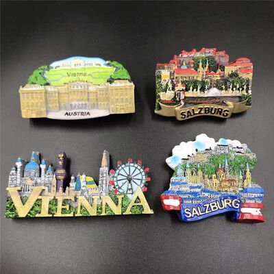 Austria奥地利维也纳萨尔茨堡磁性冰箱贴纪念refrigerator magnet