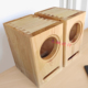 4寸5寸6.5寸实木音响空箱体全频喇叭定制榫卯工艺喷漆赠送配件
