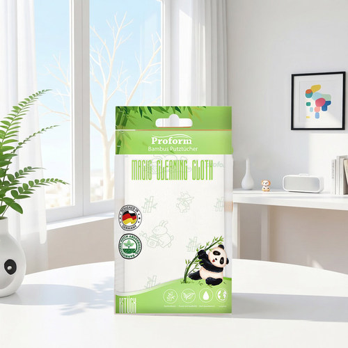 普乐姆竹纤维周抛抹布8条1袋