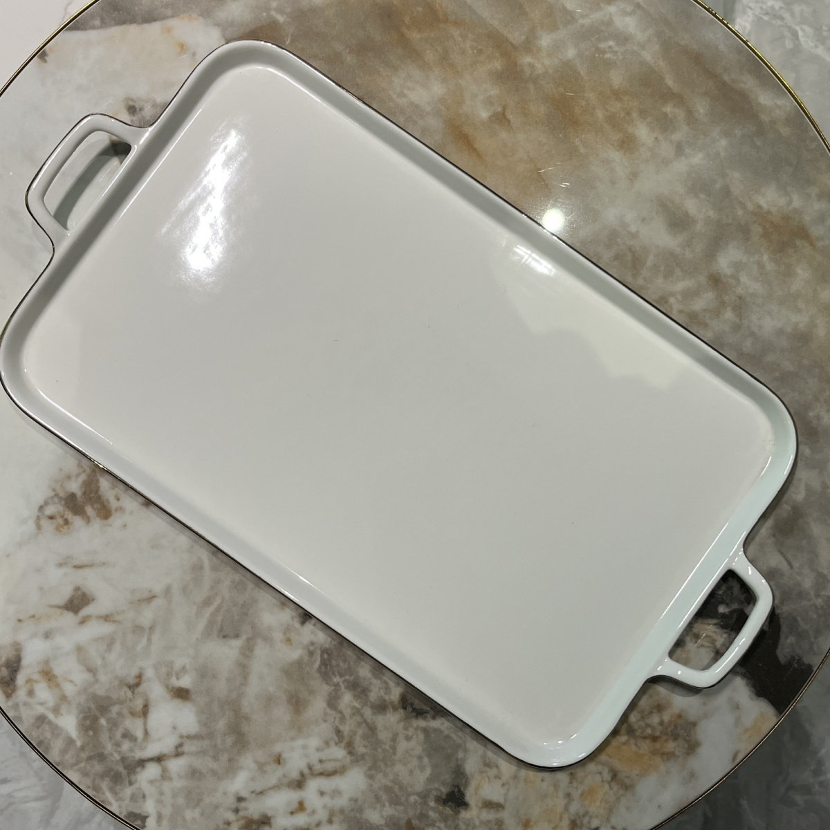 托盘ins风长方形轻奢家用放茶水杯水果盘咖啡杯陶瓷托盘高脚收纳,餐饮具,餐用托盘,淘宝优惠券,粉丝福利购,淘宝优惠卷