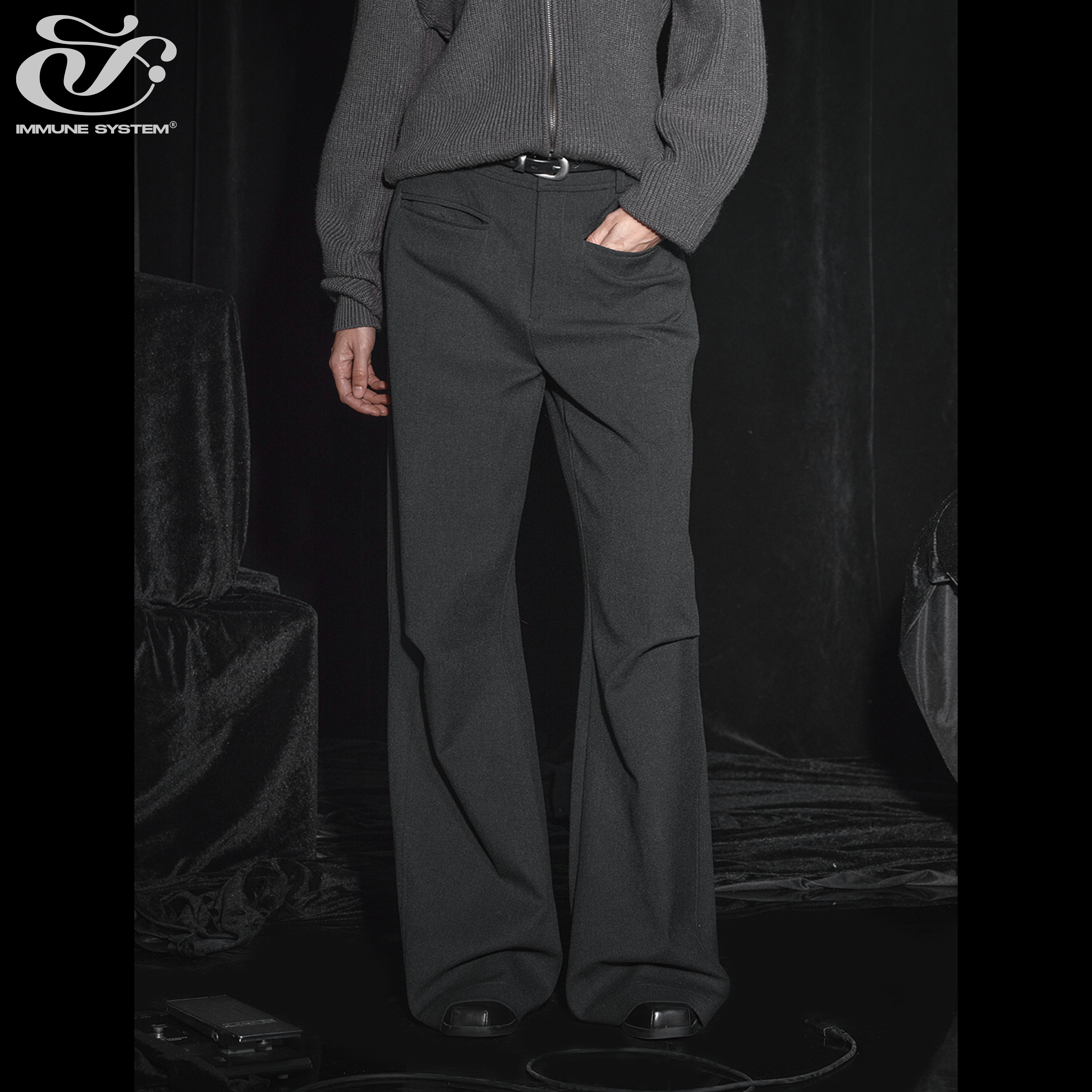 IMMUNESYSTEM西裤阔腿