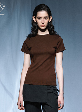 immune system免疫系统 经典 弹力百搭系修身正肩亲肤感短袖T恤