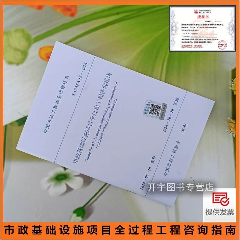 2024年新版 T/CMEA 53-2024 市政基础设施项目全过程工程咨询指南 团体标准含条文说明中建设计研究院 中导智慧城市规划设计研究院