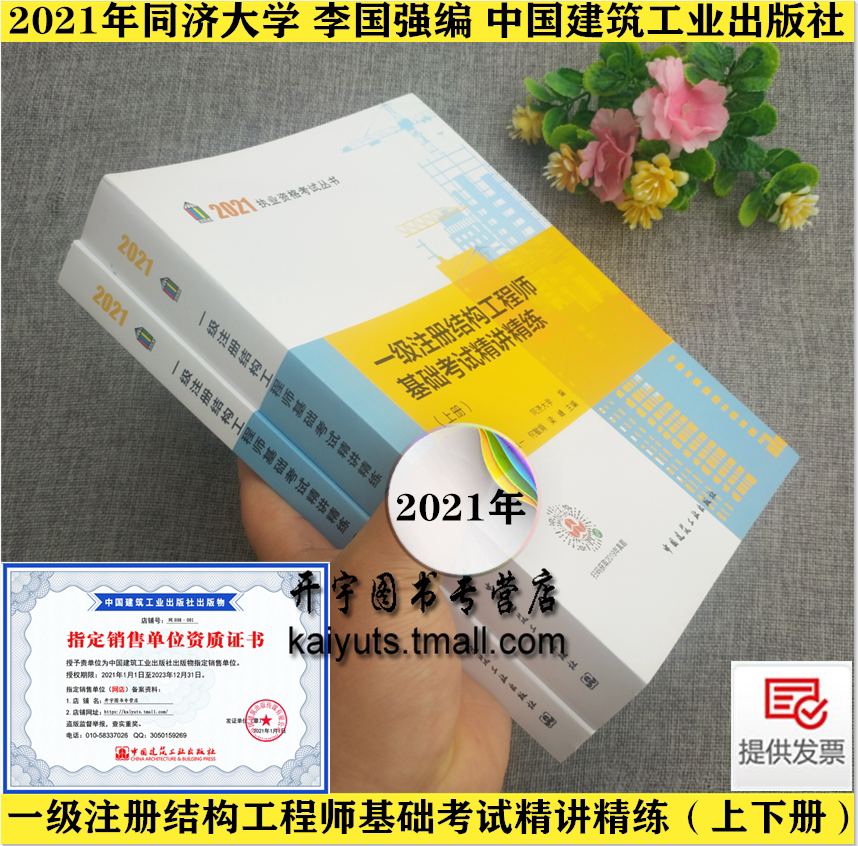 备考2024年一级注册结构工程师基础考试精讲精练 2册同济大学 李国强等编2021结构工程师考点精讲真题详解 结构工程师精讲精练教辅