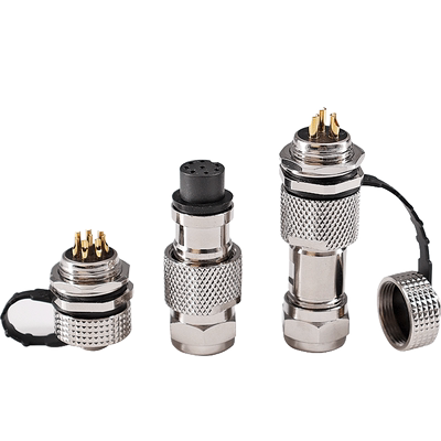 航空插头防水连接器开孔16mm