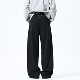 1016-K886-P55现货500+黑色垂感西裤男直筒cleanfit微喇高级西裤，男装西裤，星座1016