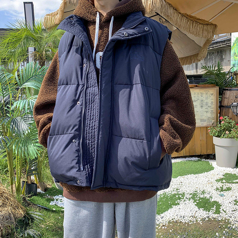 1016-BW118-P88美式加厚立领工装棉衣宽松保暖背心无袖棉马甲,男装背心/马甲,星座1016