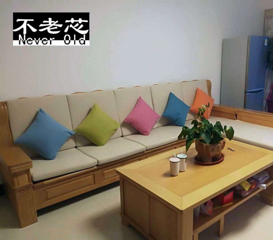 粗细麻布料亚麻 定做海绵沙发垫飘窗垫沙发布套料子加厚防滑