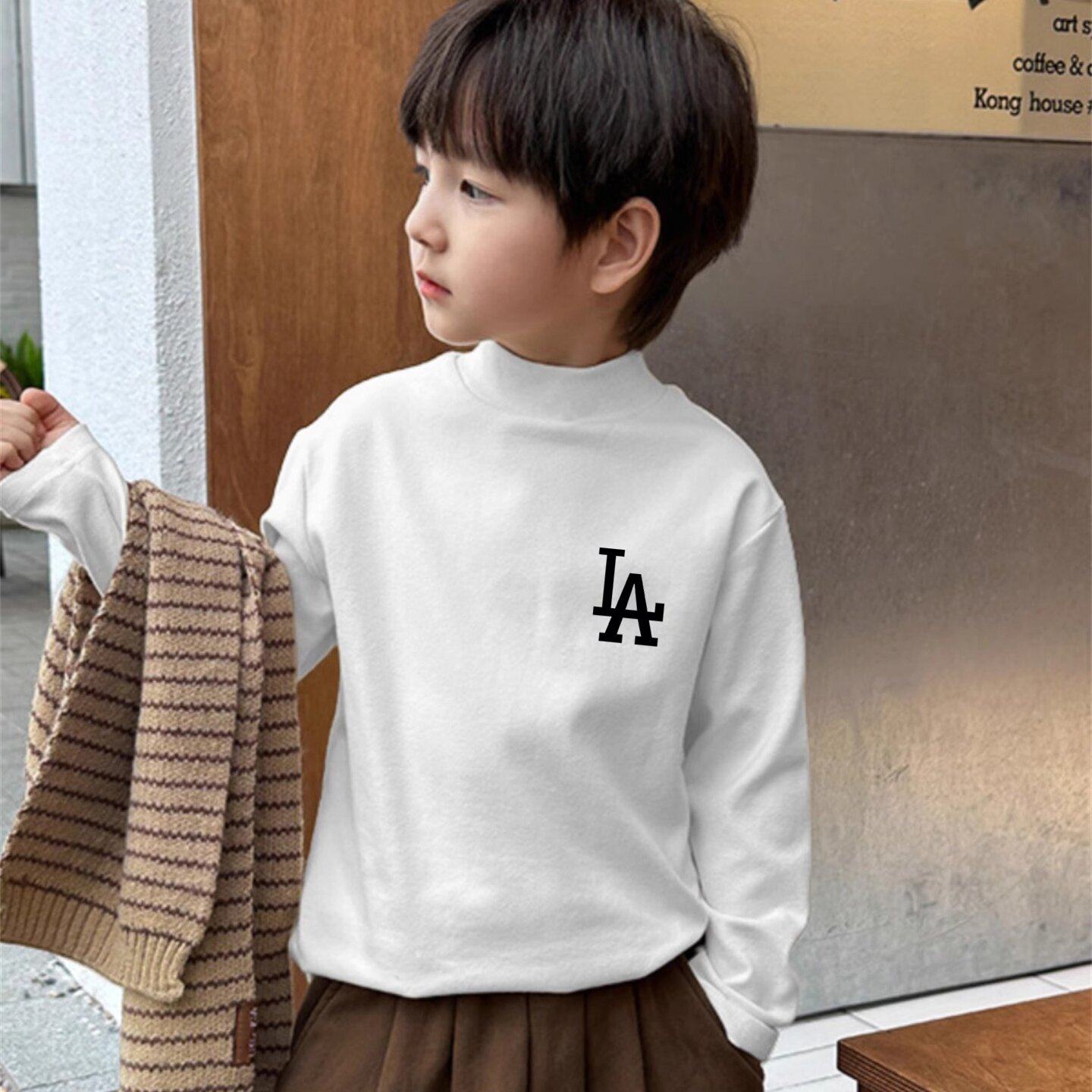 童装男童德绒打底衫半高领儿童内搭秋冬2025新款保暖长袖T恤上衣,童装/婴儿装/亲子装,T恤,淘宝优惠券,粉丝福利购,淘宝优惠卷