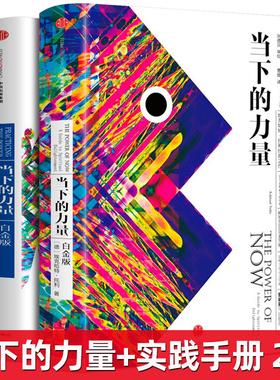 全套2册 当下的力量+当下的力量实践手册 白金版正版 埃克哈特·托利著 中信出版社 张德芬作序 青春心灵励志成功青年职场书籍包邮