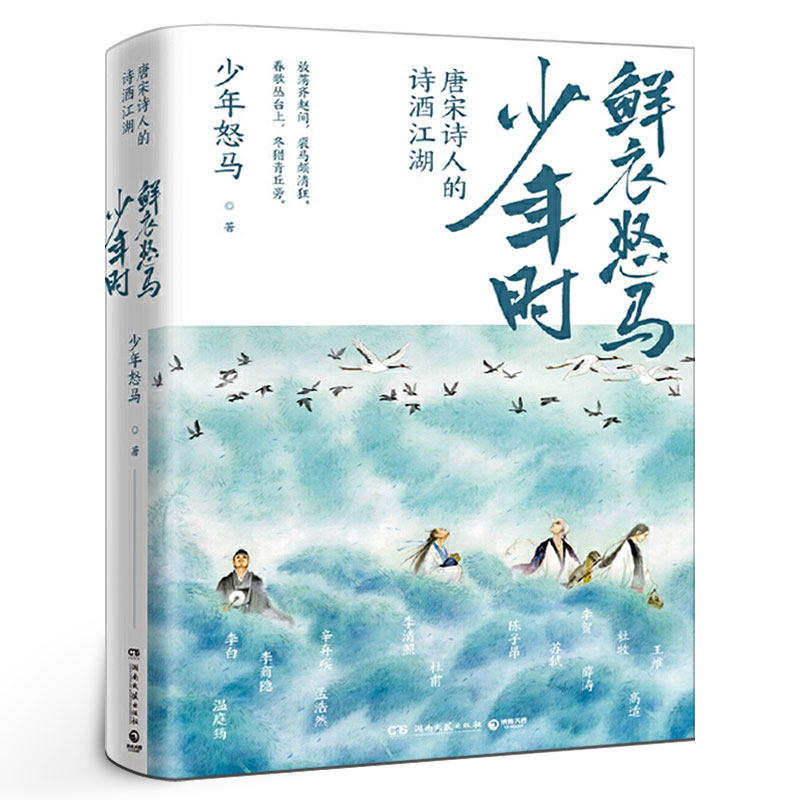 鲜衣怒马少年时 唐宋诗人的诗酒江湖诗词公号大V少年怒马著 解读三十位诗词大神 附赠关系谱展现文学江湖散文随笔