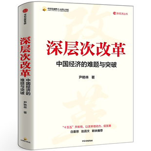 深层次改革 中国经济的难题与突破 尹艳林著正版书籍 “十五五”中国经济的难题与突破 7大问题+11大举措+2大保障 中信出版社