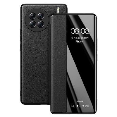 适用vivox100系列素皮翻盖皮套