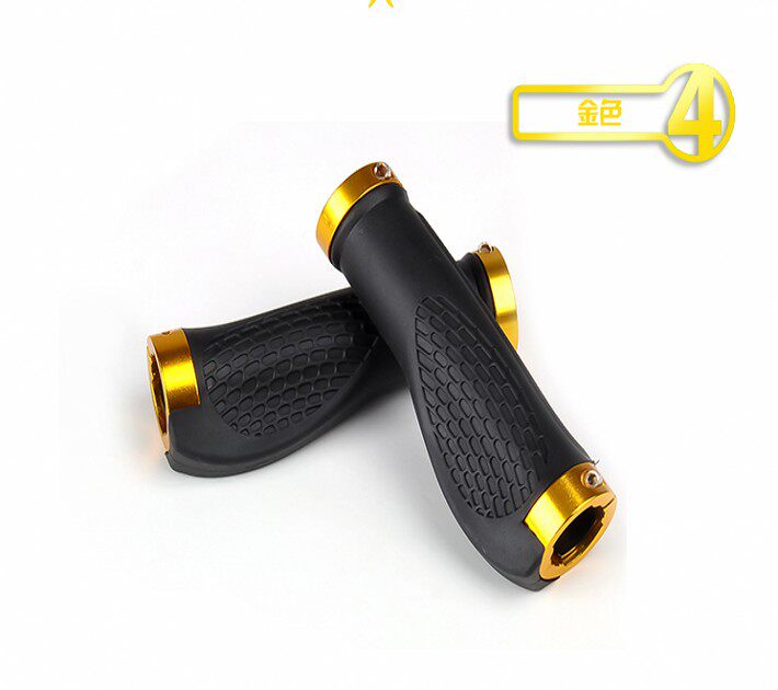 山地车自行车半铝合金骑行车把套死飞单车橡胶副把手把套装备包邮