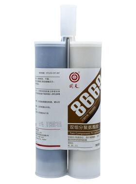 回天HT8669 双组份聚氨酯结构胶 快速定位 600ml/支 黑色