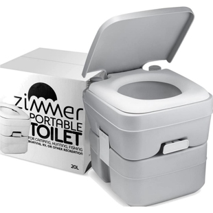 移动马桶ZIMMER品牌20升大容量气压式 马桶 冲水冬天起夜马桶便携式