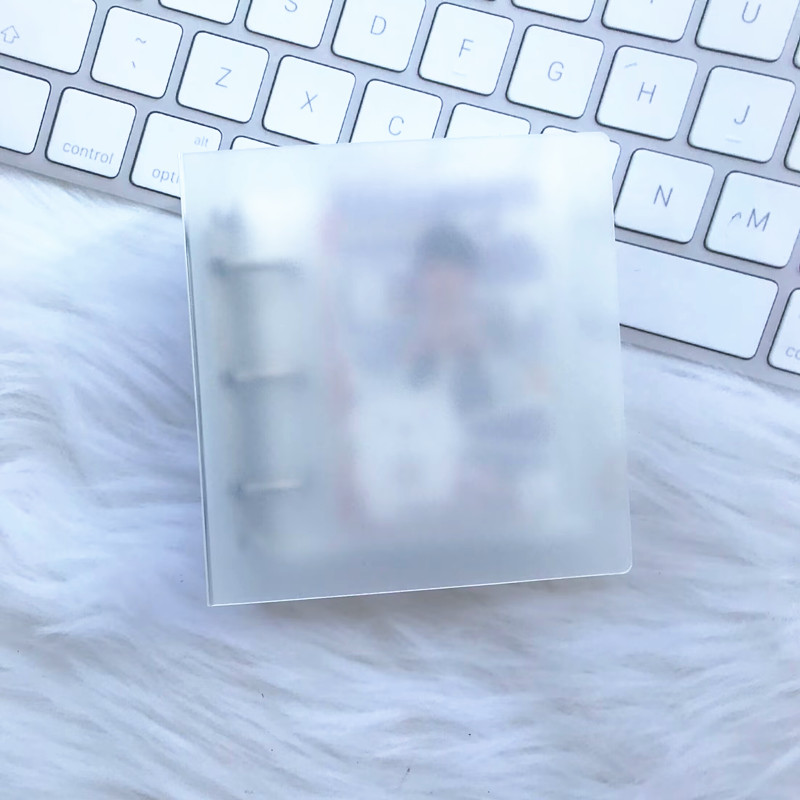 透明ins风活页拍立得相册