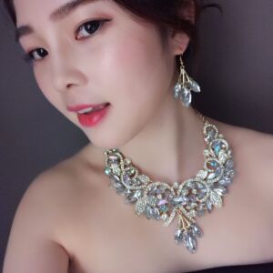 韩国时尚设计款奢华女水晶宝石