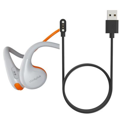 适用联想Thinkplus x7骨传导蓝牙耳机磁吸式充电器USB数据线配件