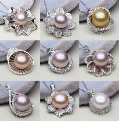 精诚欧美气质款配件925银大珍珠