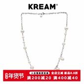 KREAM原创 Necklace银贝珠珍珠项链男女嘻哈明星同款 Steel Pearl