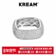 ice out ring KREAM 满钻戒指男嘻哈女同款 情侣指环