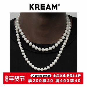 欧美流行ASAP ROCKY同复古天然珍珠项链男女嘻哈锁骨链情侣choker