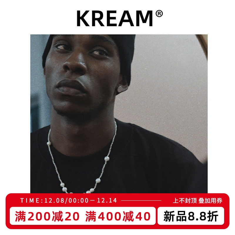 kream原创真正明星贝珠锁骨链