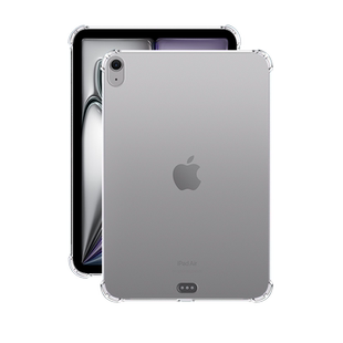 关键适用于ipadair2025保护套硅胶苹果Air67轻薄iPadAir4/5透明Air11四角气囊Air2/3防摔Apple平板简约保护壳