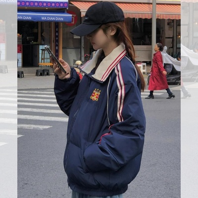 2025年新款韩系羽绒棉服女冬季