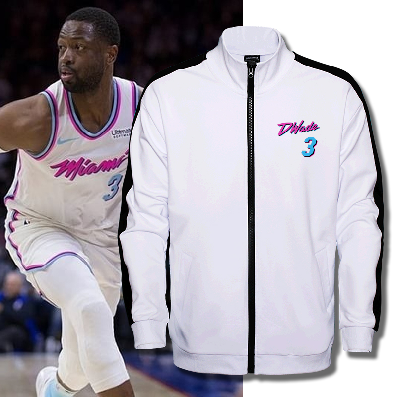 韦德立领拼接外套开衫运动卫衣