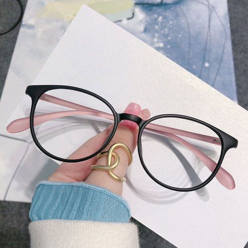 复古风TR90韩版防辐射近视眼镜