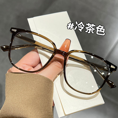 方框时尚通用防蓝光近视眼镜