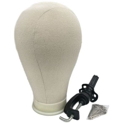 Canvas Block Head Training Mannequin wig Head Display Stylin