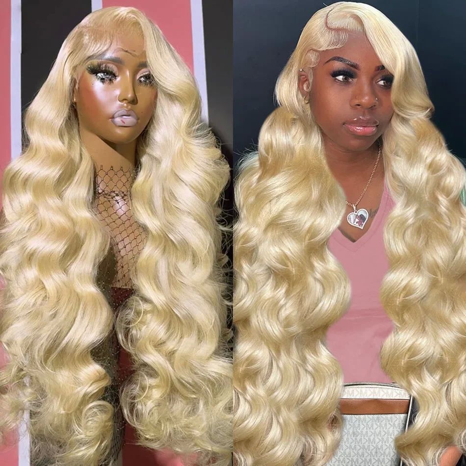 Rosabeauty HD Transparent 13x6 613 Body Wave Honey Blonde La