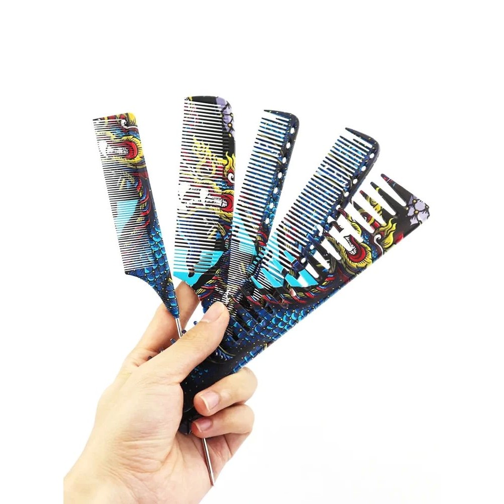 Chinese Dragon Personality Hair Cutting Comb Multifunctional