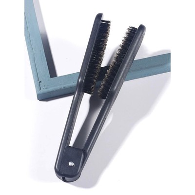 Pro Hairdressing Straightener Hairbrush Nylon Hair Straighte