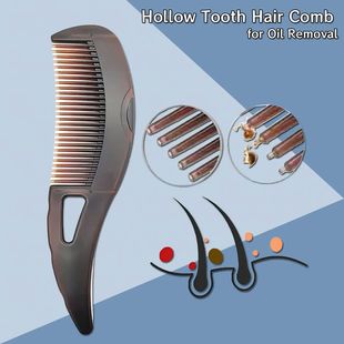 Dandruff Relief Comb Hollow Tooth Hairbrush Scalp Point Mass