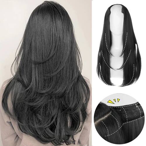 22Inch Women's  Synthetic Long Hair Styling Long Hair Synthe