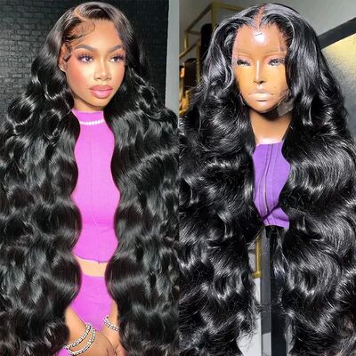 Princess Hair 13x6 HD Transparent Lace Front Human Hair Wigs