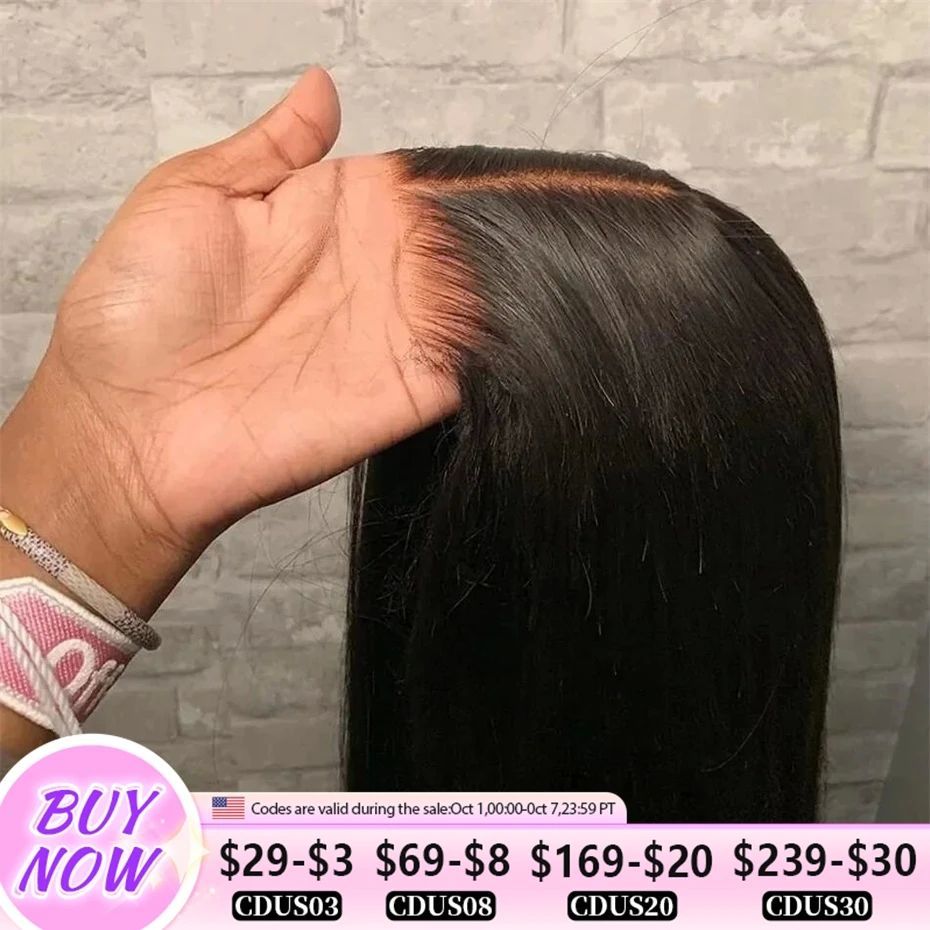 Wear Easy Go Wig Human Hair Ready To Wear Pre plucked Straig