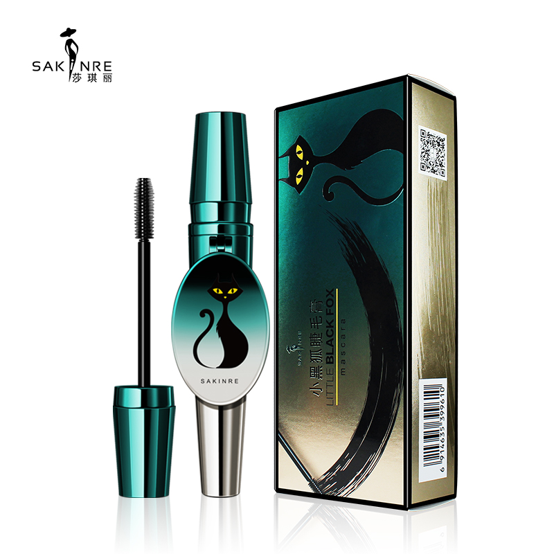 莎琪丽小黑狐睫毛膏自带化妆镜