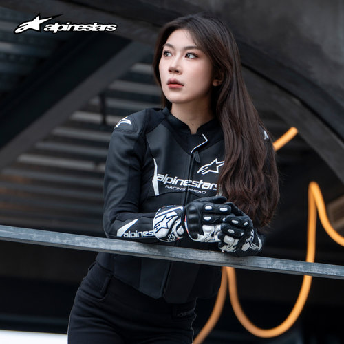 a星防护女四季骑行服皮衣