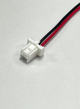 5025780200胶壳带线, 502578-0200连接线，Molex 1.50mm单排2P