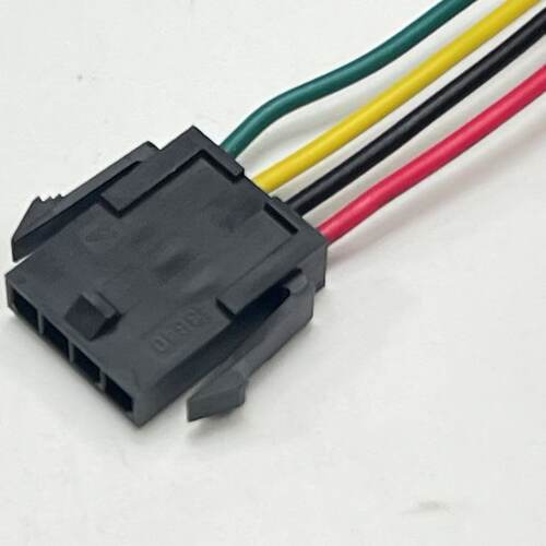 43640-0400连接线，436400400 端子线, MOLEX MICRO FIT3.0公头线