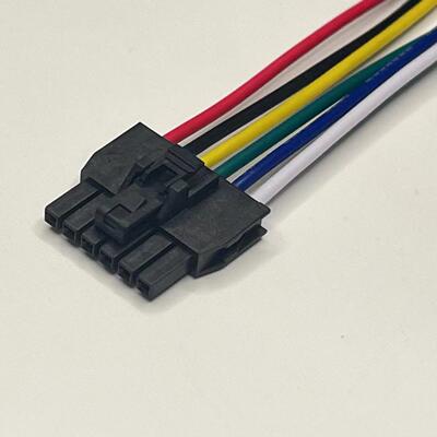 105307-1206连接线,1053071206胶壳带线,MOLEX NANOFIT 2.5单排6P