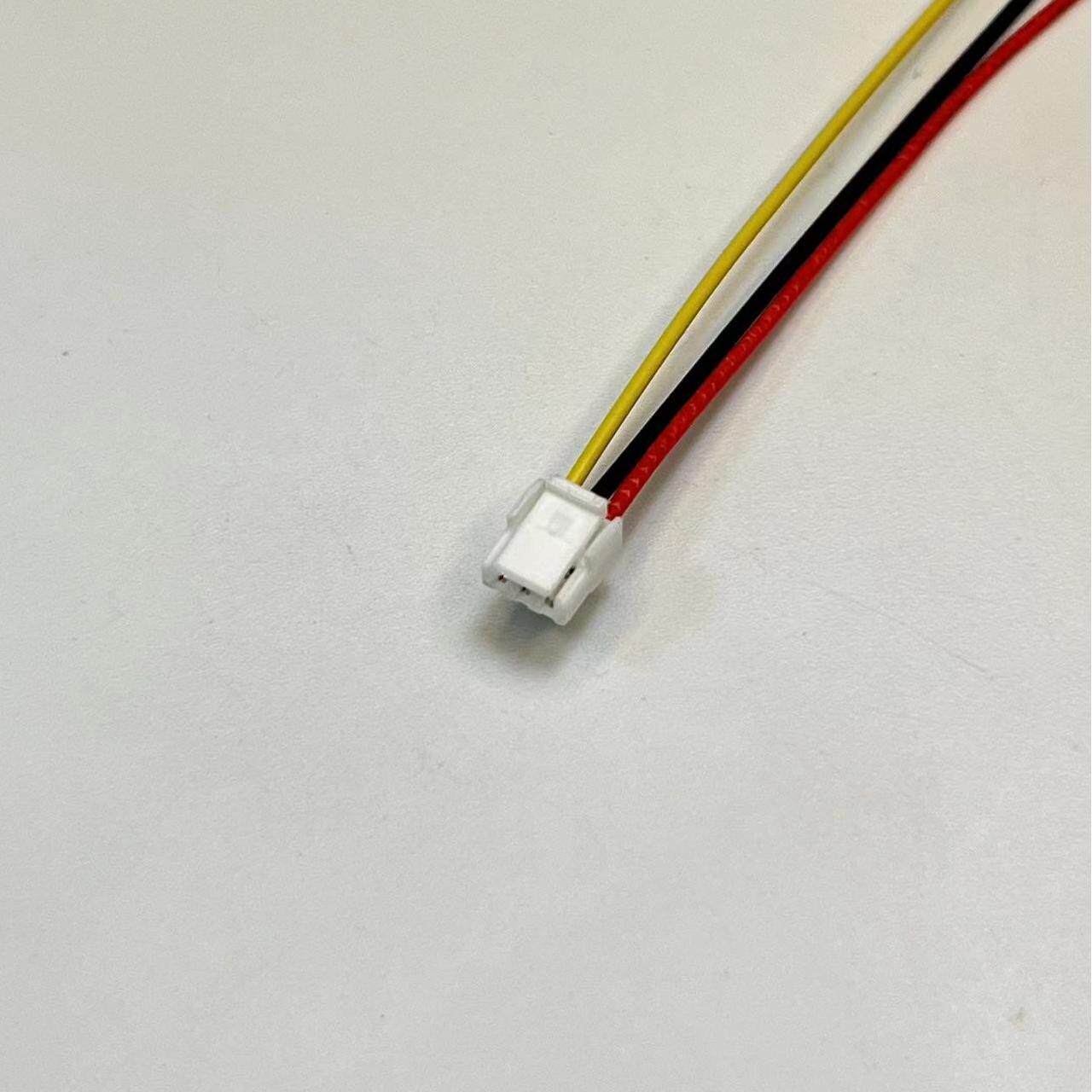 GHR-03V-S连接线，1.25mm, JST GH系列3P胶壳带线, gh1.25-3
