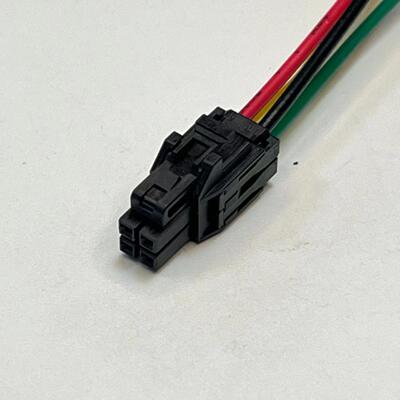 105308-1204 连接线 1053081204 胶壳带线 Molex Nanofit双排4P