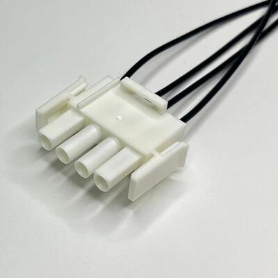 350779-1 连接线，TE Universal Mate-N-Lok系列6.35mm间距，4P